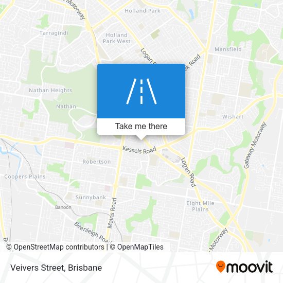 Veivers Street map