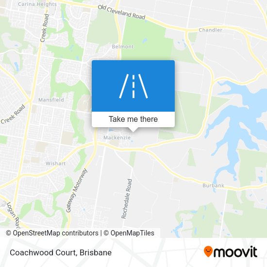 Coachwood Court map