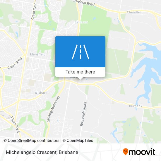 Michelangelo Crescent map
