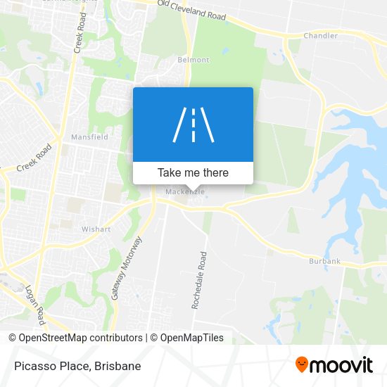 Picasso Place map