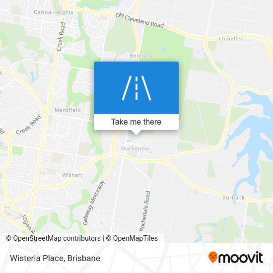 Wisteria Place map