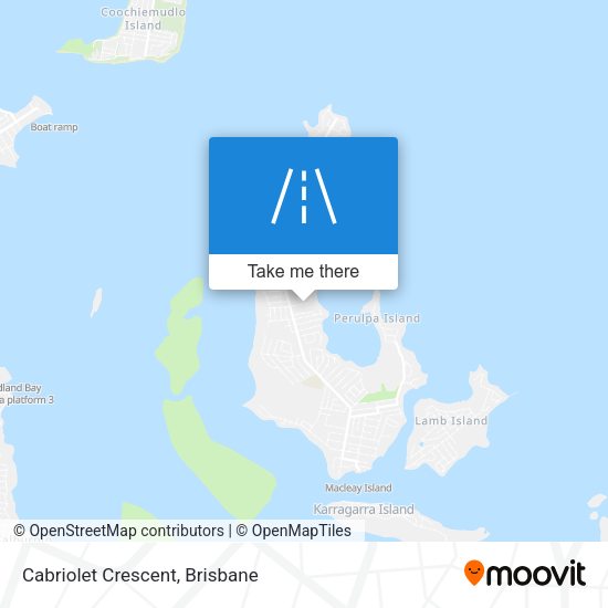 Cabriolet Crescent map