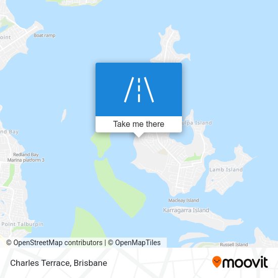 Charles Terrace map
