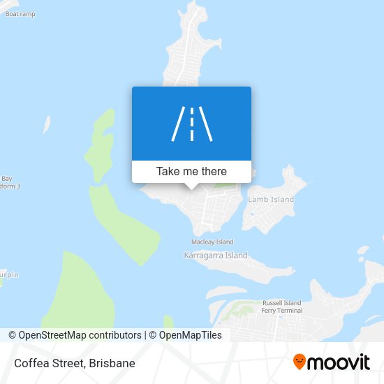 Coffea Street map