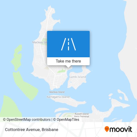 Cottontree Avenue map