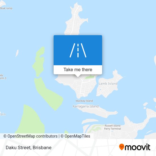 Daku Street map