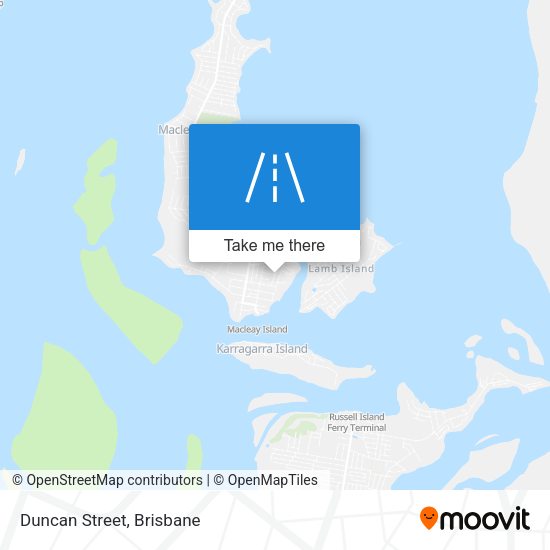 Duncan Street map