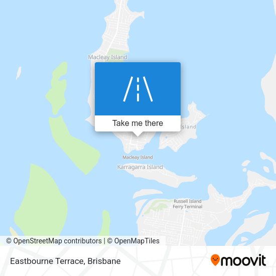 Eastbourne Terrace map