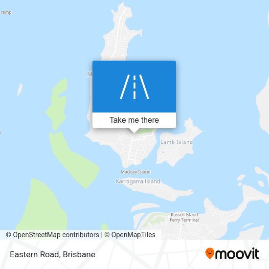Eastern Road map
