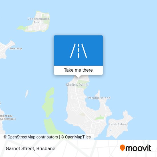 Garnet Street map