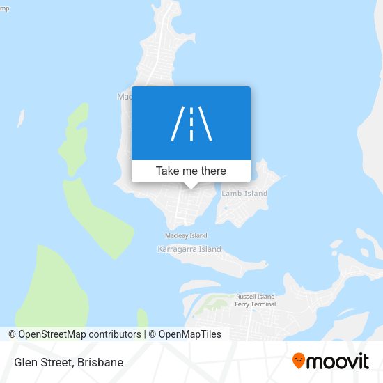 Glen Street map