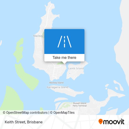 Keith Street map