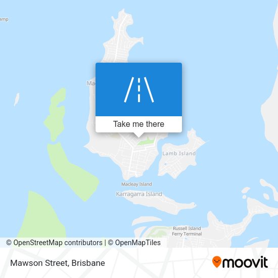 Mawson Street map