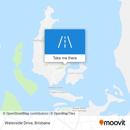 Waterside Drive map