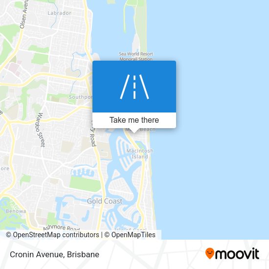 Cronin Avenue map