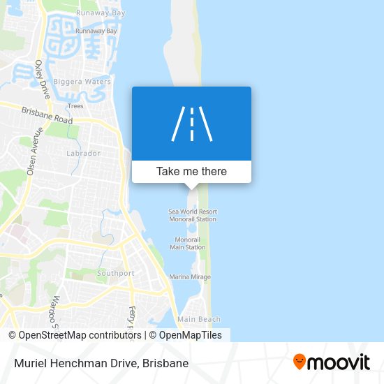 Muriel Henchman Drive map