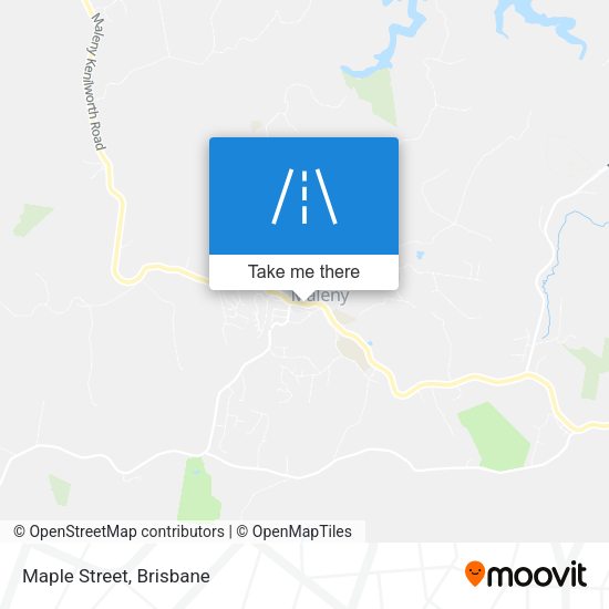 Maple Street map