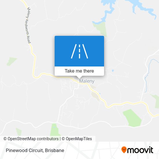 Pinewood Circuit map