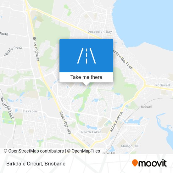 Birkdale Circuit map
