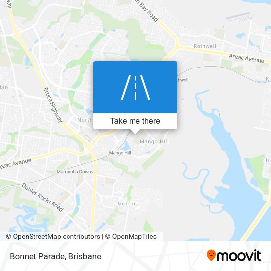 Bonnet Parade map