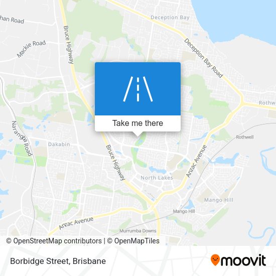 Borbidge Street map