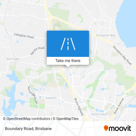 Boundary Road map