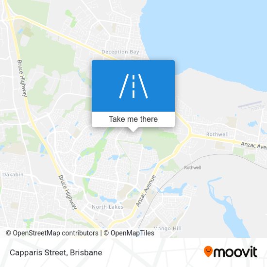 Capparis Street map
