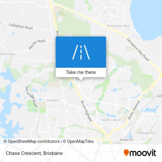 Chase Crescent map