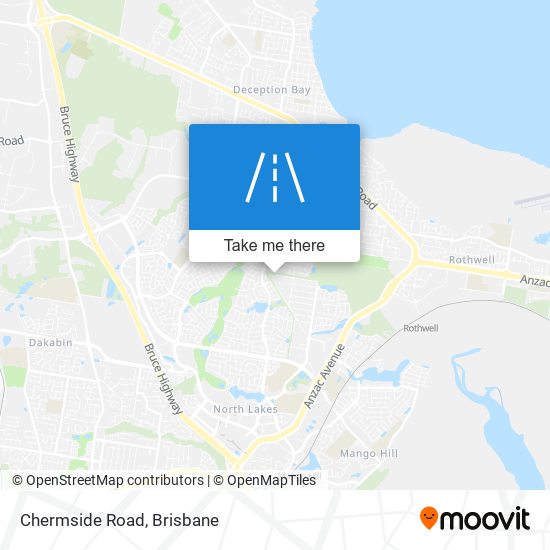 Chermside Road map