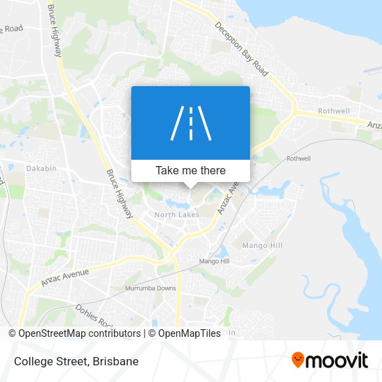 College Street map