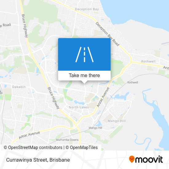 Currawinya Street map