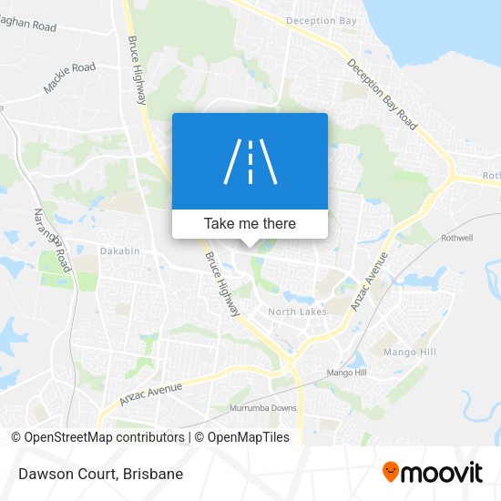 Dawson Court map