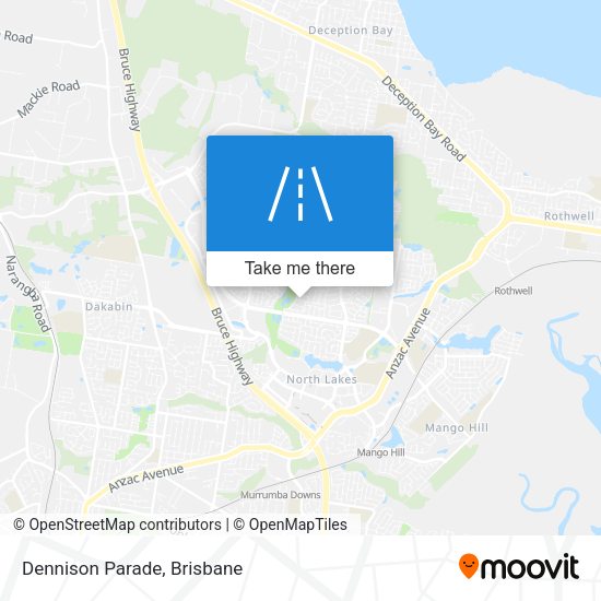Dennison Parade map