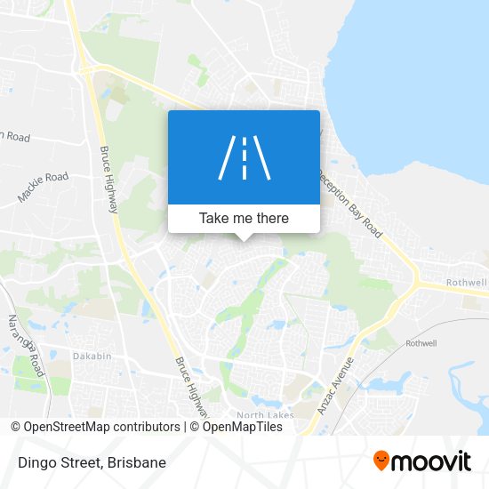 Dingo Street map