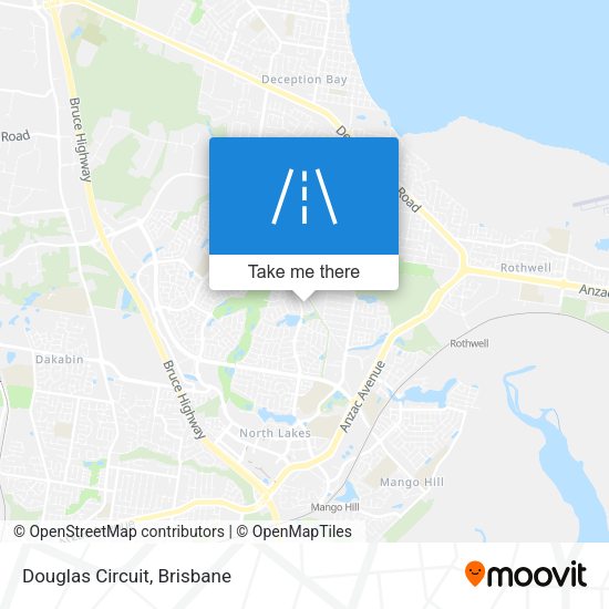 Douglas Circuit map