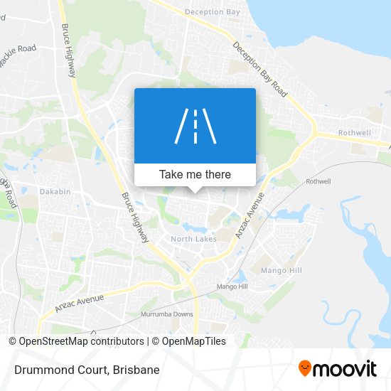 Drummond Court map