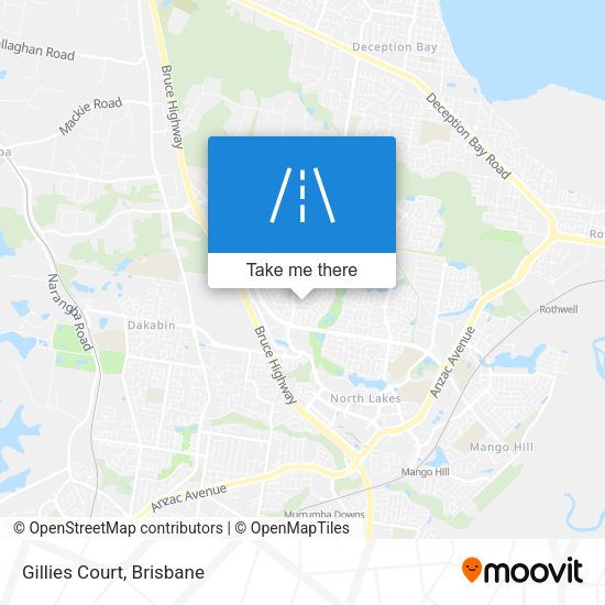 Gillies Court map