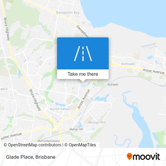 Glade Place map