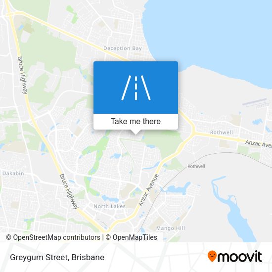 Greygum Street map