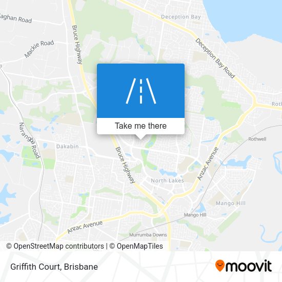 Griffith Court map