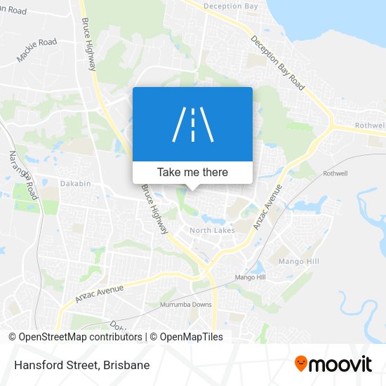 Hansford Street map