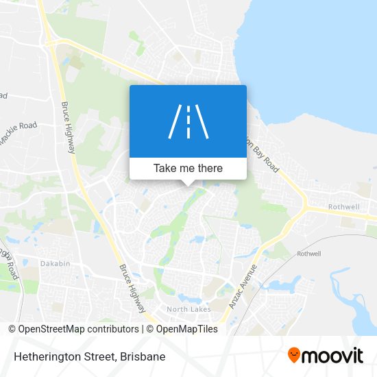 Hetherington Street map