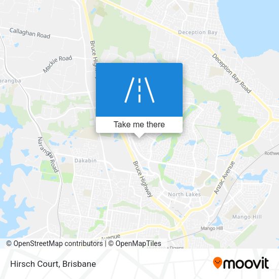 Hirsch Court map