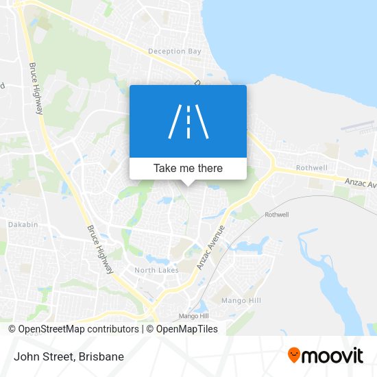 John Street map