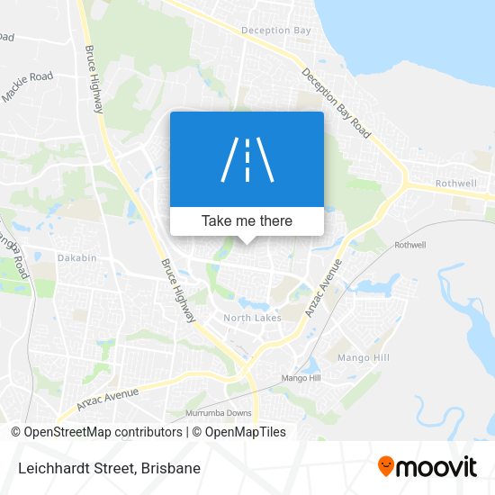 Leichhardt Street map