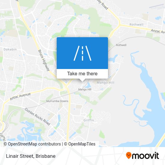 Linair Street map