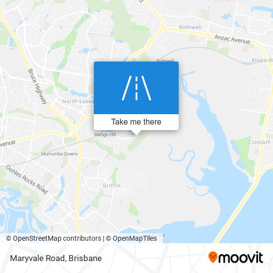 Maryvale Road map