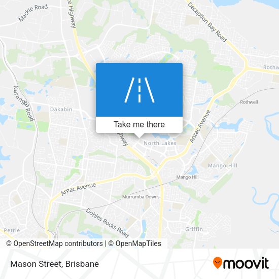 Mason Street map