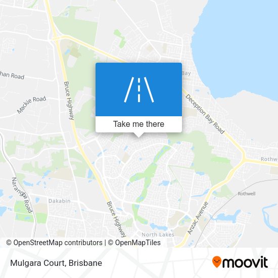 Mulgara Court map