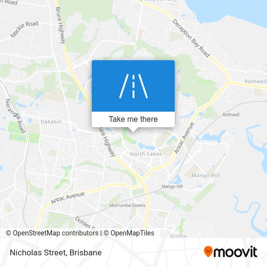 Nicholas Street map